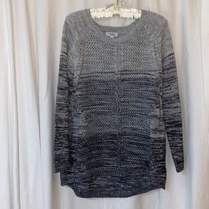 Black and gray sweater - large